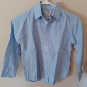 Izod Boys Size 8 Regular Long Sleeve Button Down